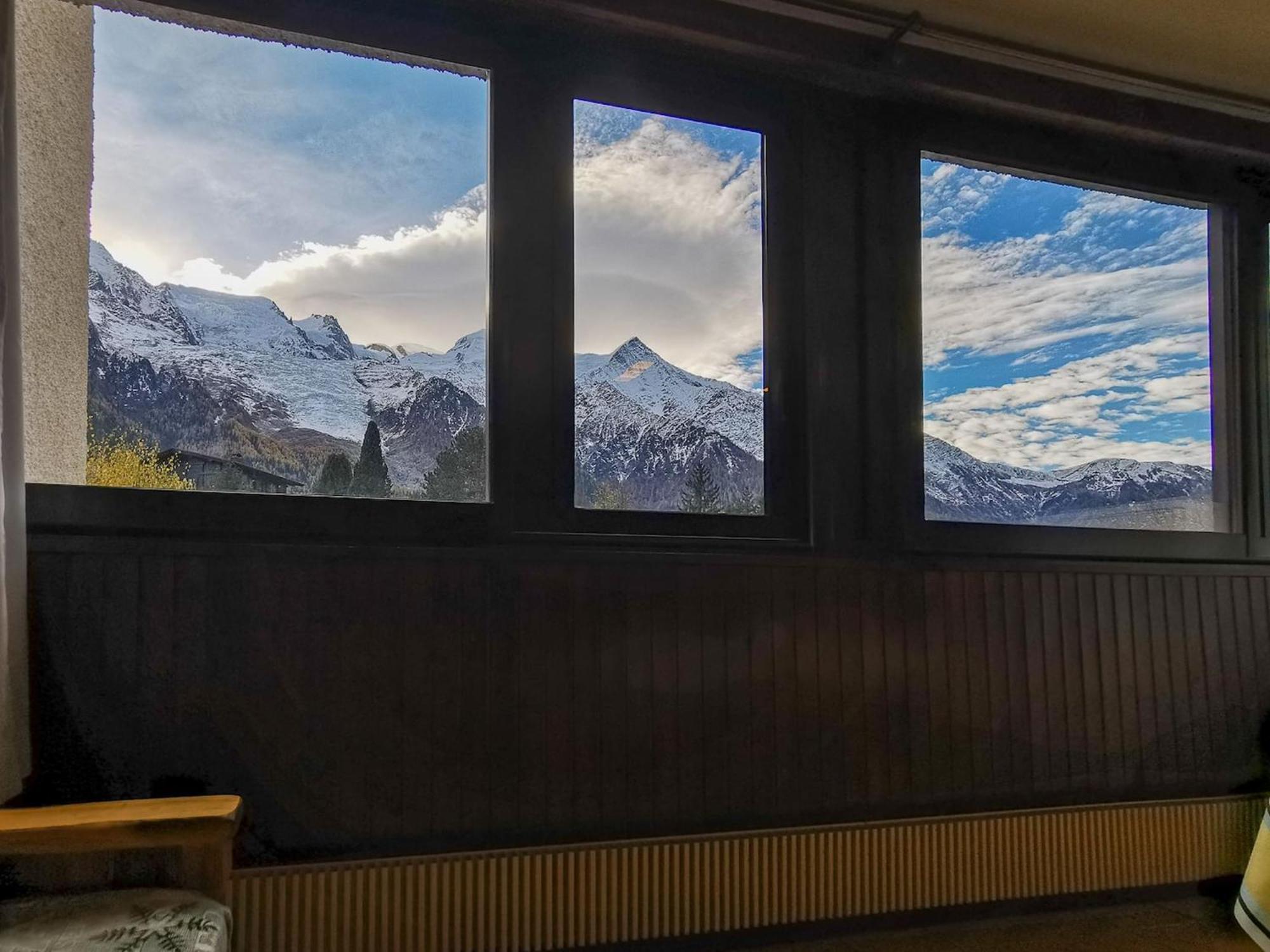 Sun Valley 3 - Vue Mont-Blanc Chamonix Exterior foto